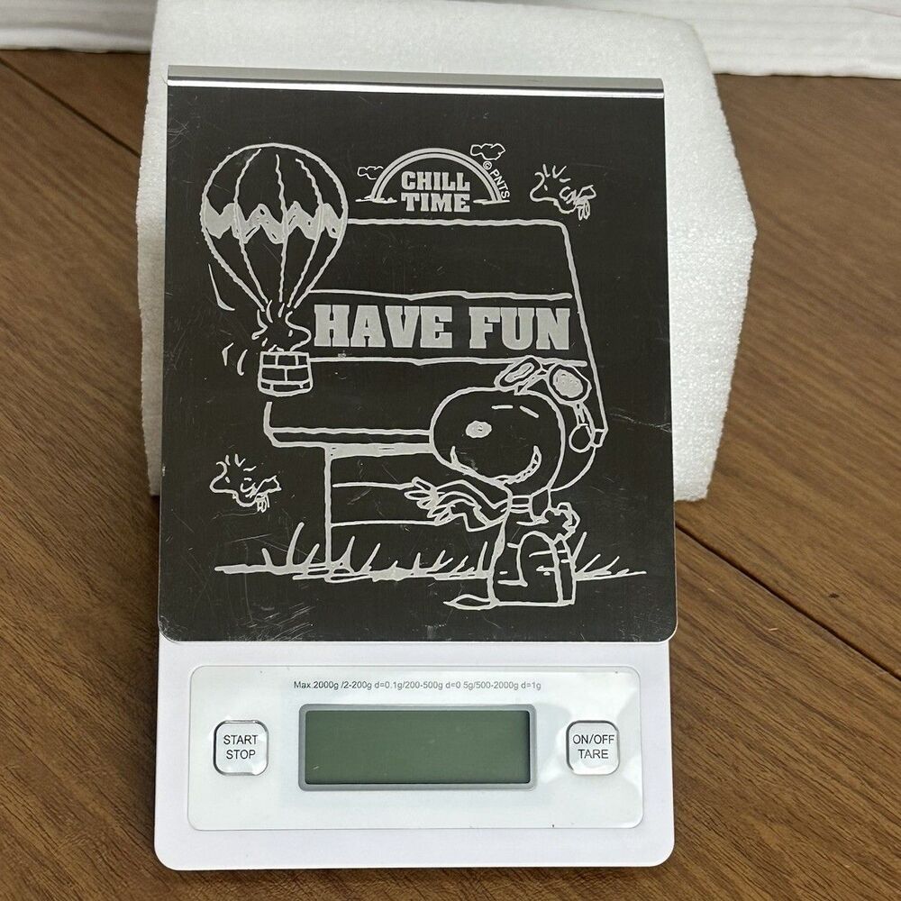 Peanuts Snoopy 7-11 Digital Kitchen Scale 2Kg Chill Time Taiwan Exclusive Rare